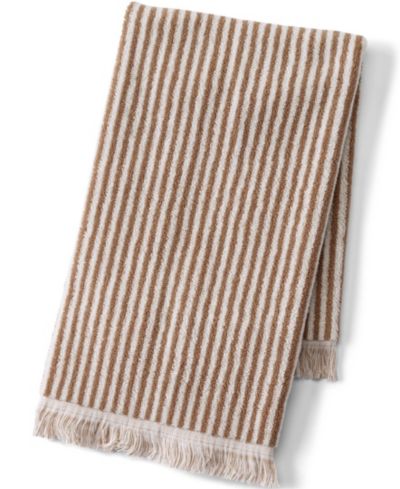 Lands' End Cotton Yarn-dyed Stripe Hand Towel