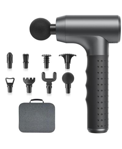 3200 RPM Massage Gun Handheld Body Massager with 8 Interchangeable Heads for Muscle Relief