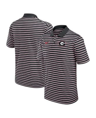 Мужская polo-рубашка Nike Georgia Bulldogs Primetime Victory Striped Performance