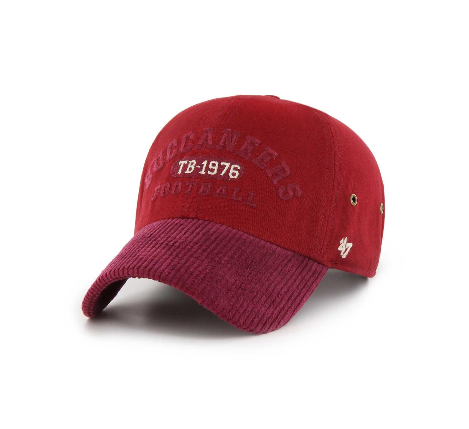 '47 Brand Мужской Red Tampa Bay Buccaneers Ridgeway Clean Up Adjustable Hat