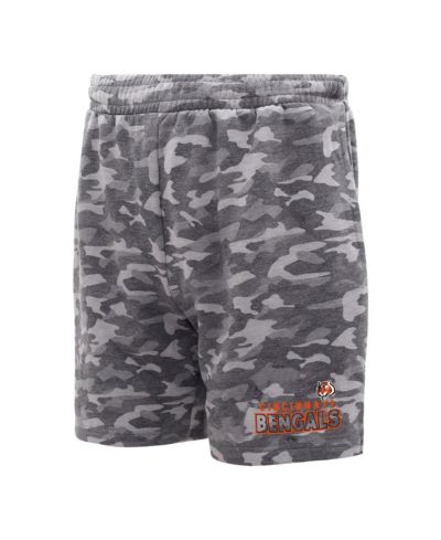 Мужские шорты Concepts Sport Cincinnati Bengals Biscayne Camo Charcoal