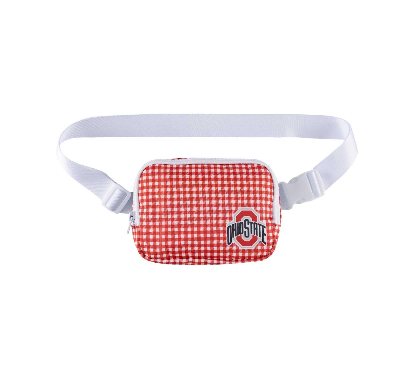 Поясная сумка ZooZatz Ohio State Buckeyes Gingham
