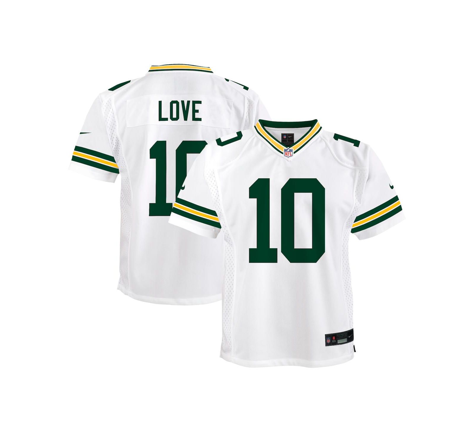 Детская игровая джерси Nike Christian Watson Green Bay Packers Team Player Game