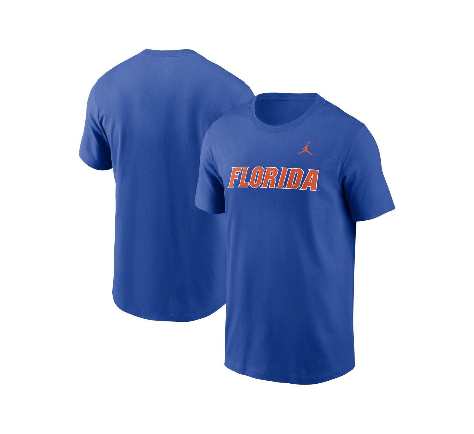 Мужская футболка Jordan Royal Florida Gators Primetime Wordmark T-Shirt