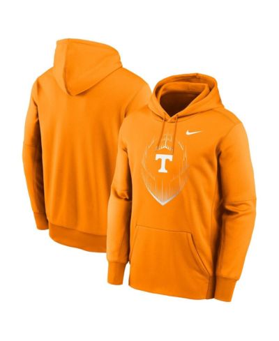 Nike Men's Tennessee Orange Tennessee Volunteers Football Icon Performance Fleece Pullover Hoodie