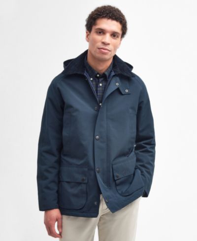 Мужская водонепроницаемая вощеная куртка Barbour Ashby с капюшоном