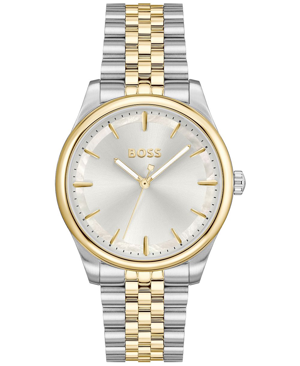 Hugo Boss часы Graceful Quartz Two-Tone Stainless Steel 36mm Women's