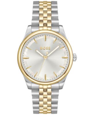 Hugo Boss часы Graceful Quartz Two-Tone Stainless Steel 36mm Women's