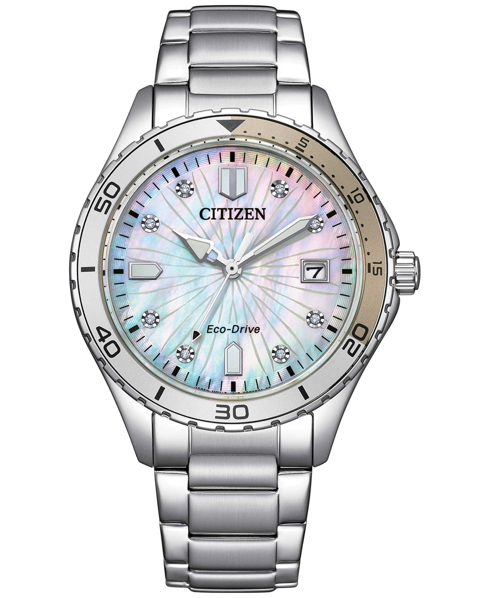 Женские часы Citizen Eco-Drive Stainless Steel Bracelet 37mm