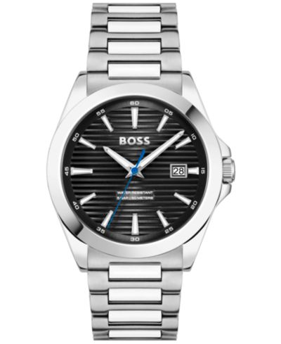 Мужские часы Hugo Boss Strike Quartz из нержавеющей стали