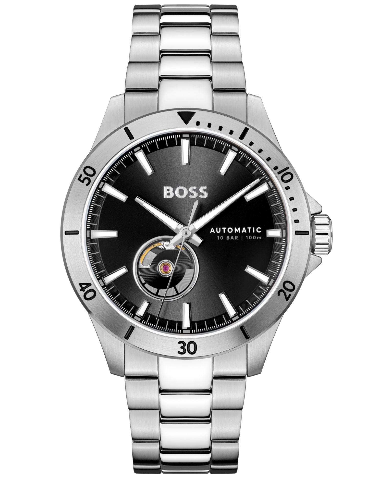 Hugo Boss Мужские часы Troper Automatic Mech-Automatic из нержавеющей стали 43mm