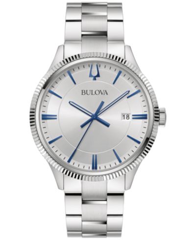 Мужские часы Bulova Stainless Steel Bracelet 42mm