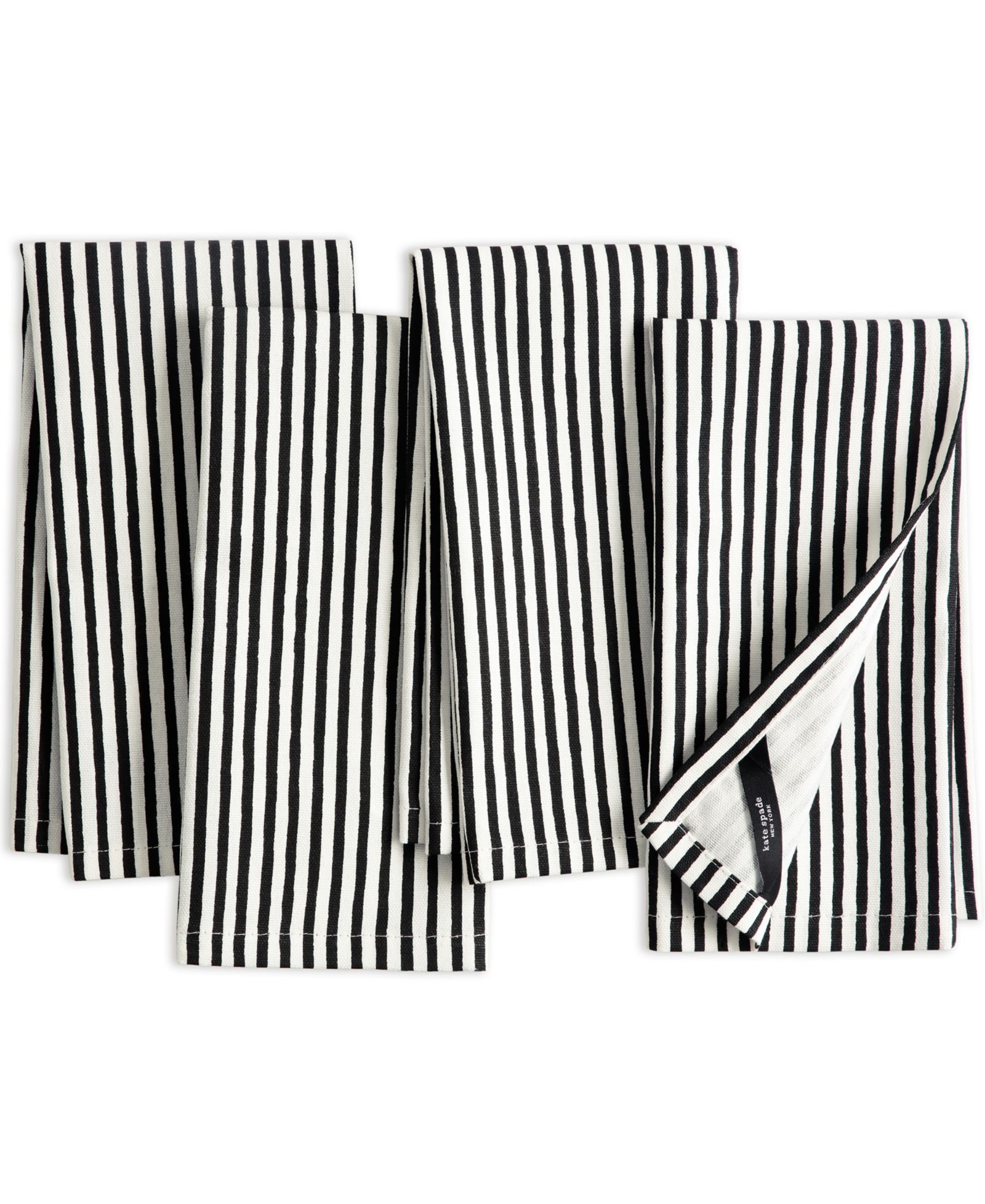 Набор салфеток kate spade new york Hand Painted Shirking Stripe, 20" x 20", 4 шт