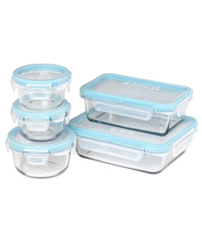 Набор контейнеров для хранения еды Anchor Hocking 10-Piece Locking Lid
