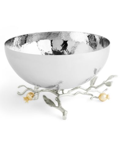 Миска для подачи Michael Aram Pomegranate Silver and Gold