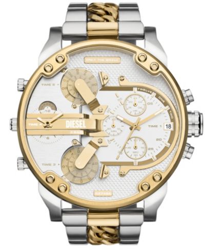 Diesel Men's Mr. Daddy 2.0 Chronograph Two-Tone Stainless Steel Watch 57mm