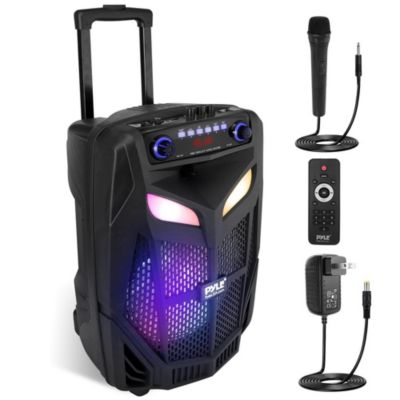 Pyle Bluetooth PA-колонка 800W 12" с подсветкой и USB/SD/FM