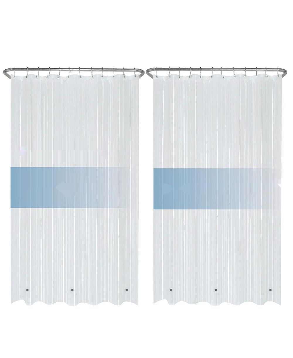 LiBa штора для душа матовая 72" x 72" PEVA, 2 шт.