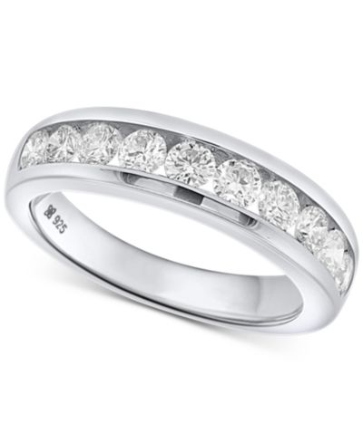 Forever Grown Diamonds Кольцо с бриллиантами, Sterling Silver или 14k Gold-Plated Sterling Silver