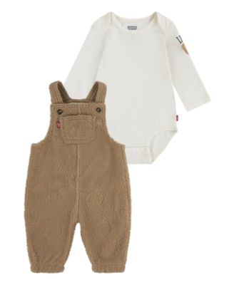 Levi's комплект из комбинезона и боди для мальчиков, 2 предмета