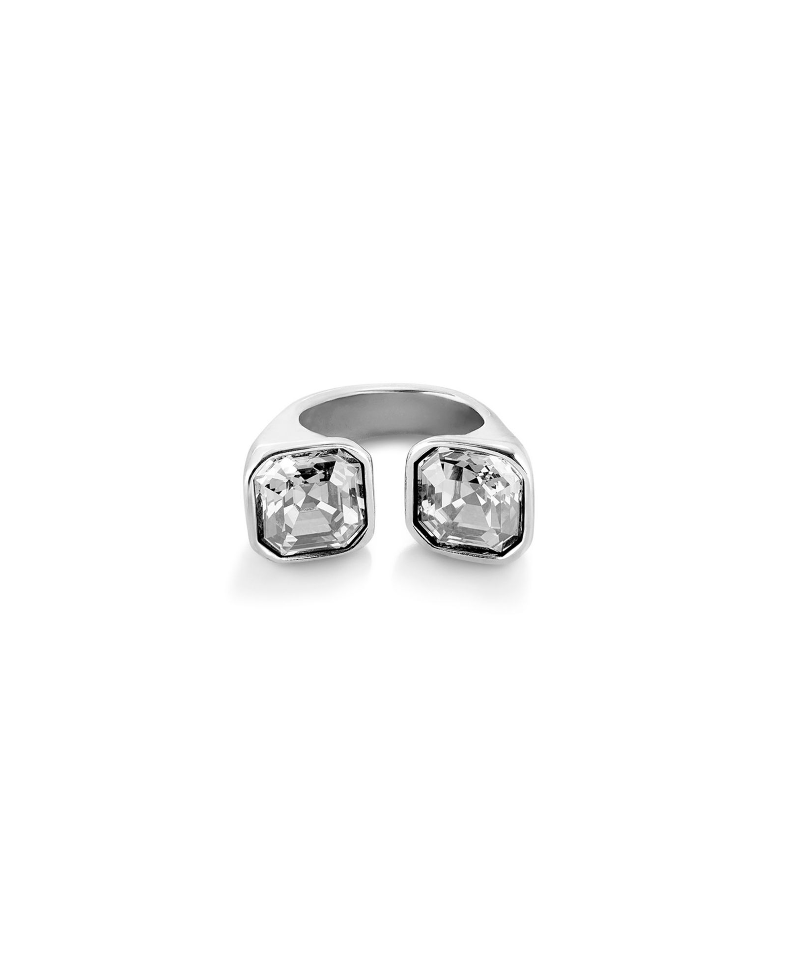 Кольцо UNOde50 White Faceted Crystal