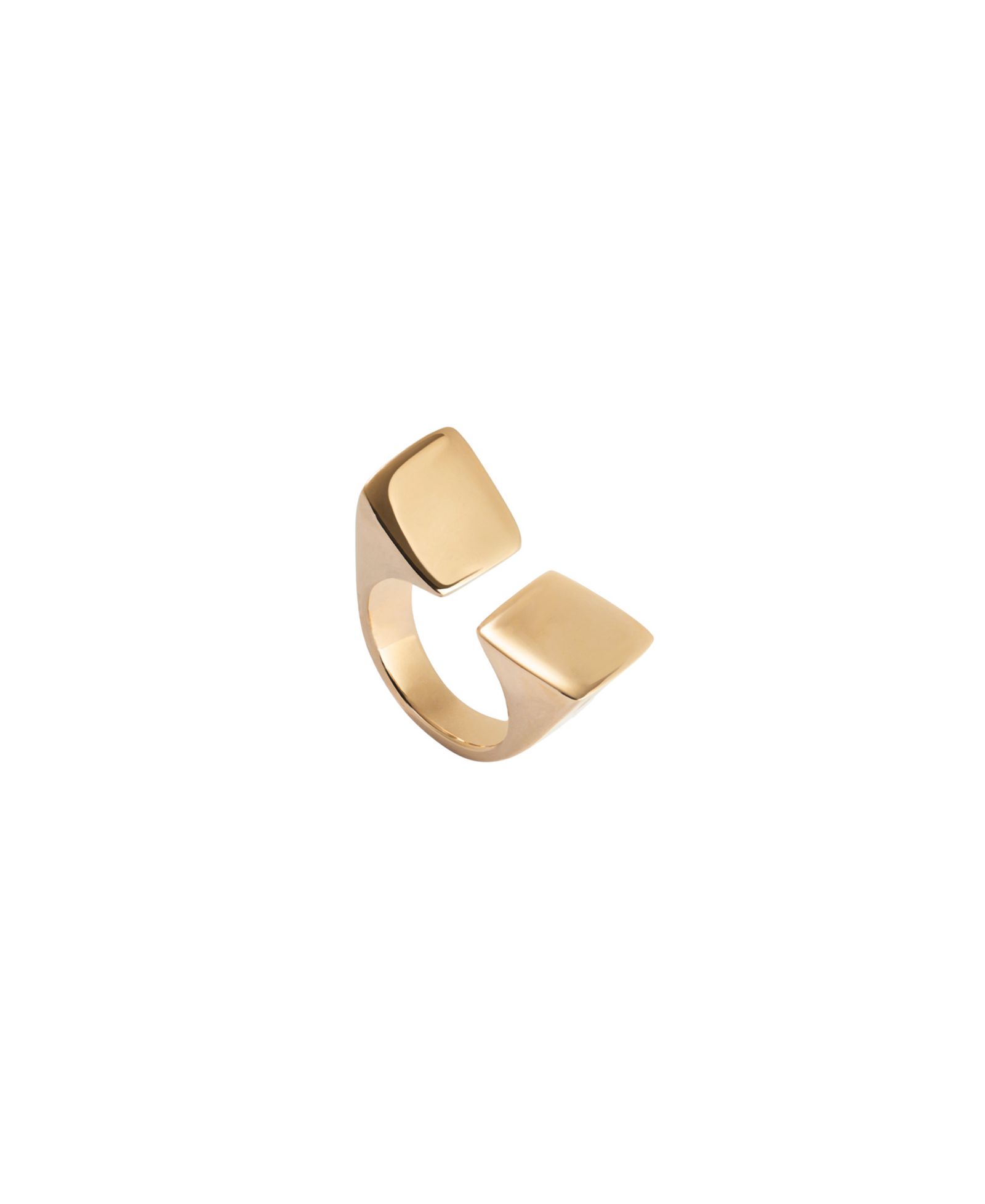 Кольцо UNOde50 Square Shape Ring