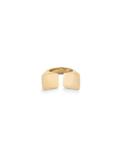 UNOde50 кольцо из золотого сплава 18k квадратной формы