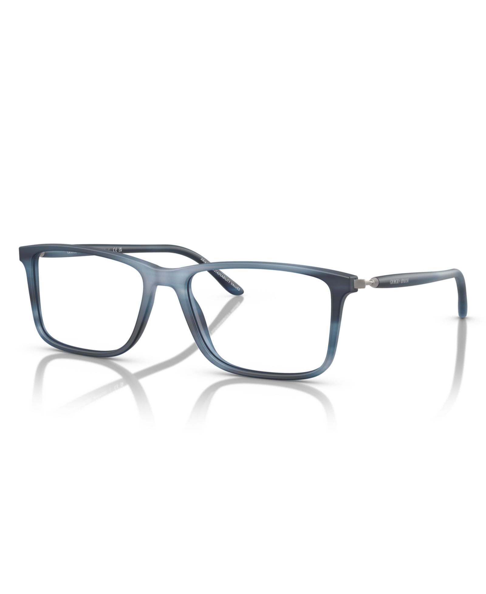Прямоугольные пластиковые очки Giorgio Armani Man AR7261