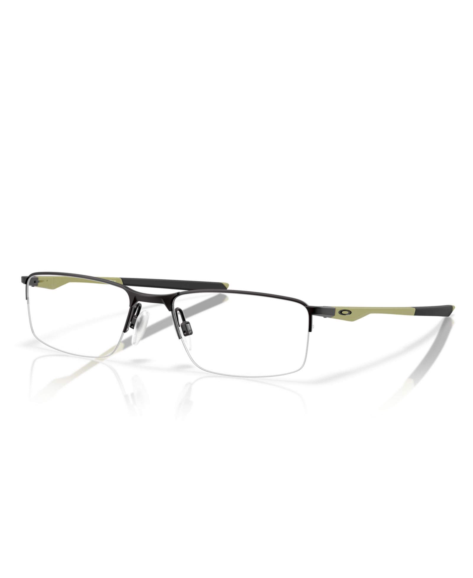 Мужские прямоугольные металлические очки Oakley Man Rectangle Metal OX3218 Socket 5.5