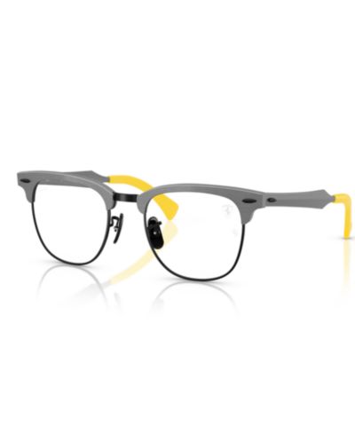 Ray-Ban Унисекс квадратные металлические очки RB3807VM Scuderia Ferrari Collection