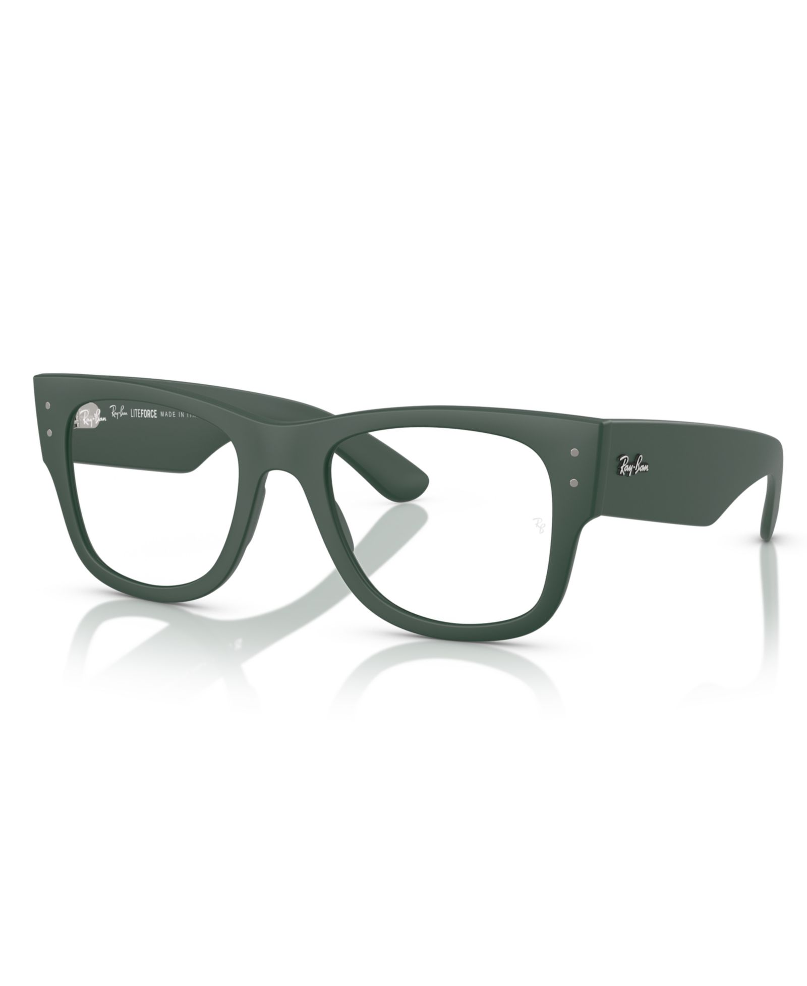Ray-Ban Unisex Square Innovative Material RB7840V Mega Wayfarer Optics Liteforce Eyeglasses