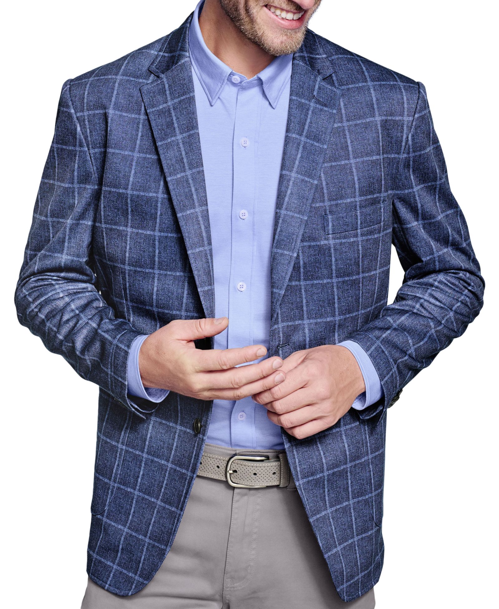 Johnston & Murphy Мужской спортивный пиджак Regular-Fit