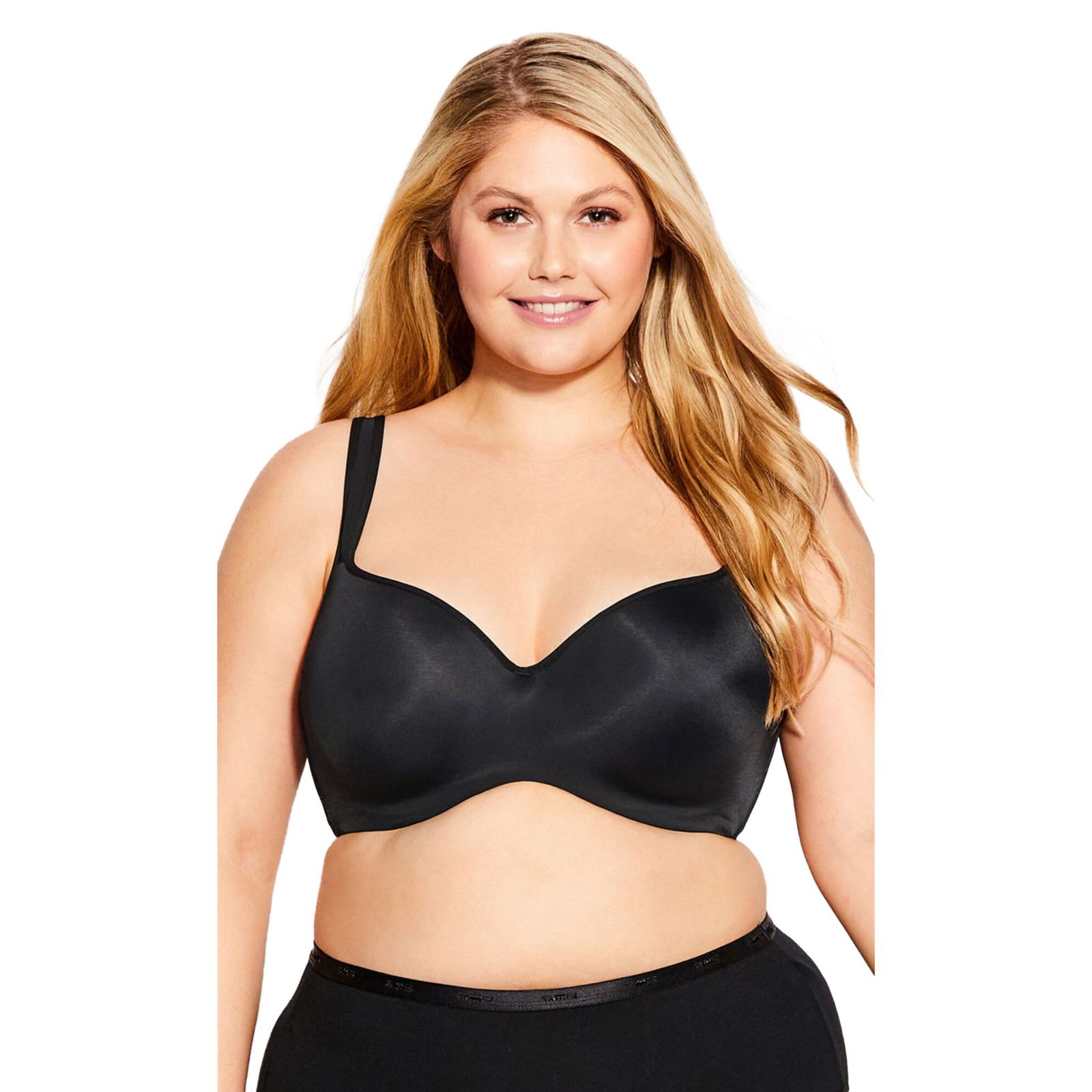 AVENUE Women's Basic Balconette Bra