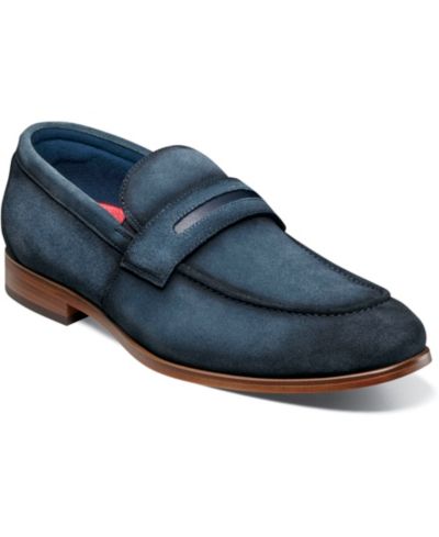 Navy Suede
