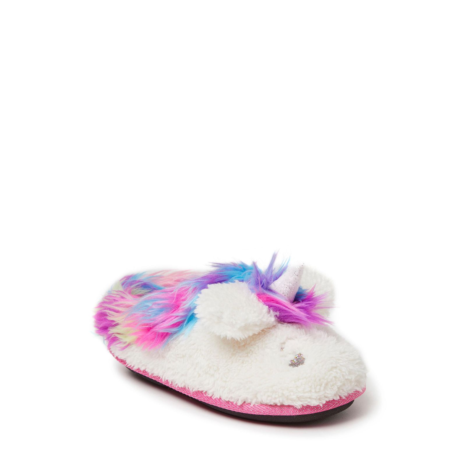 Детские пушистые тапочки Dearfoams Peyton Novelty Unicorn
