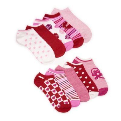 Muk Luks Женский Set of 10 Valentine's Day Socks