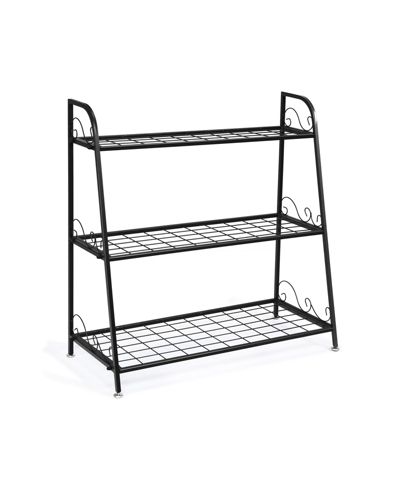 Металлическая подставка SKONYON 3-Tier для растений и обуви