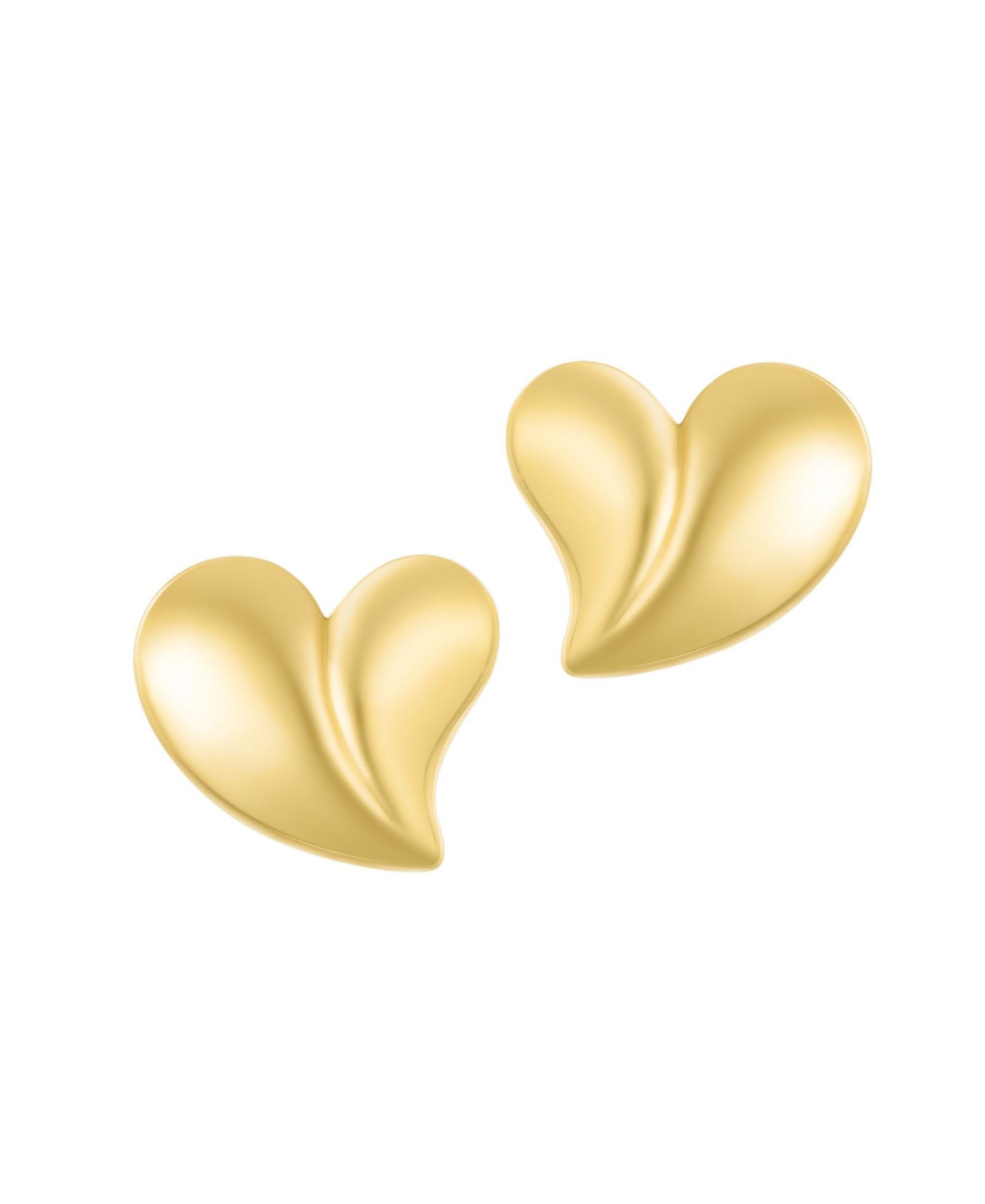 Серьги ADORNIA Tarnish Resistant Oversized Puffy Heart