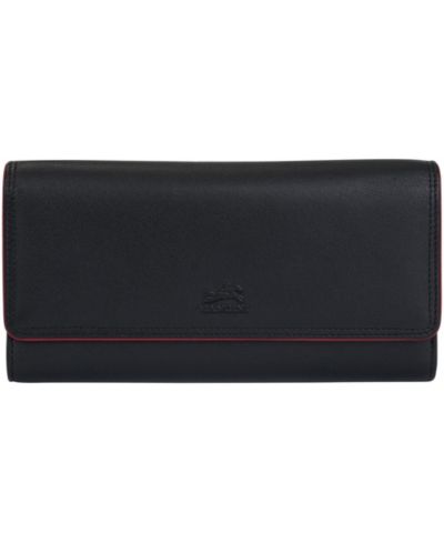 Mancini Sonoma RFID Secure Quad Fold Wallet