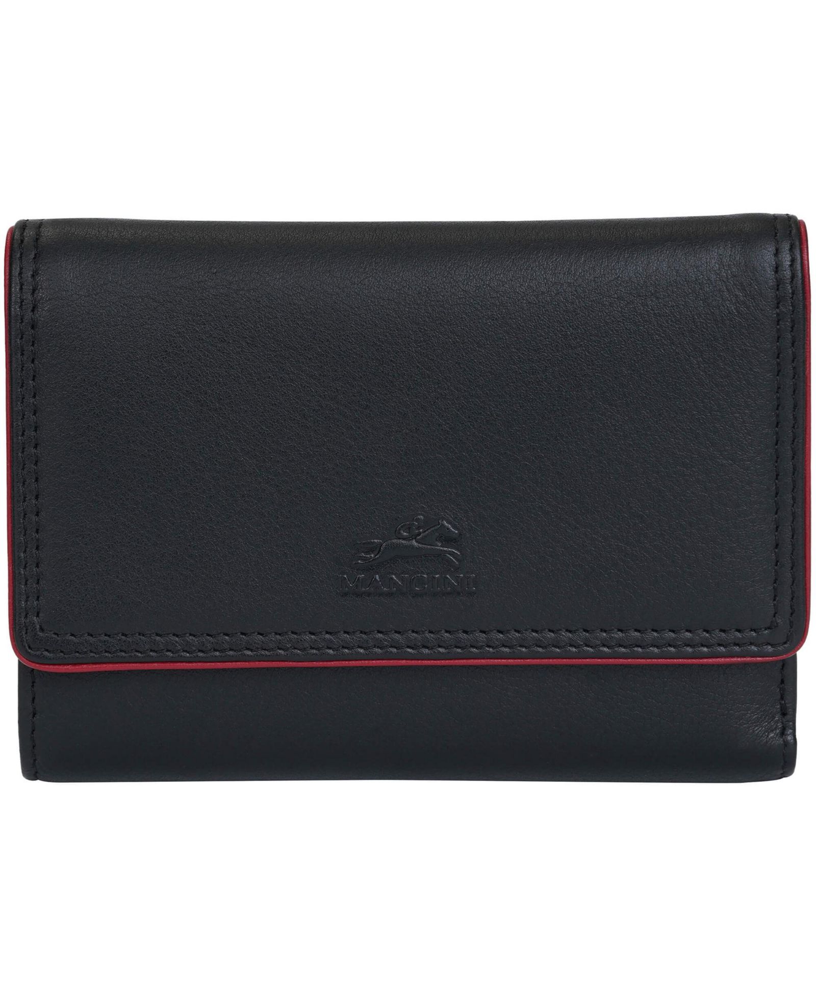 Mancini Women's Sonoma RFID Secure Clutch Wallet