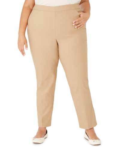 Брюки Alfred Dunner Plus Size Classic Allure Tummy Control Pull-On
