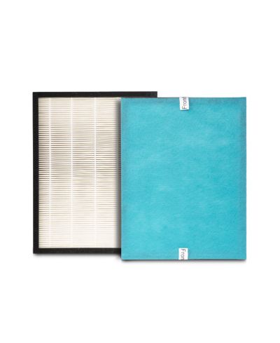 Ovalair H13 2-in-1 HEPA Replacement Filter with Charcoal & Pre-Filter