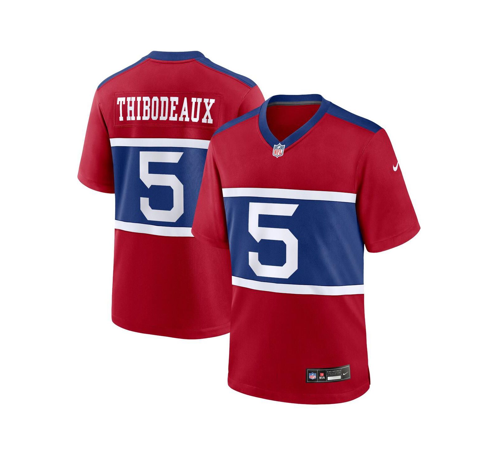 Nike Big Boys and Girls Kayvon Thibodeaux Century Red New York Giants Alternate Player Game Jersey