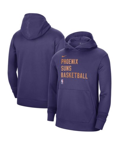 Худи Nike Men's and Women's Purple Phoenix Suns 2023/24 Performance Spotlight On-Court Practice Pullover