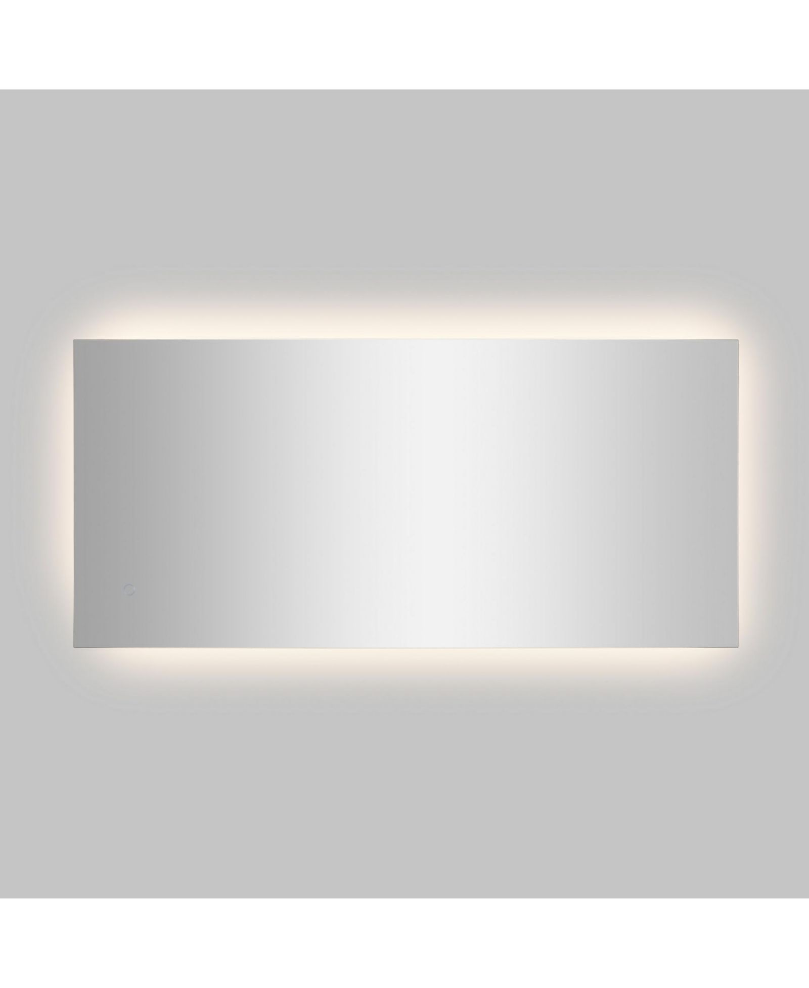Jonathan Y Soraya Full Length Rectangular Frameless Anti-Fog Plug Inhardwire Aluminum Front Lit Tri Color LED Freestand/Hang Mirror