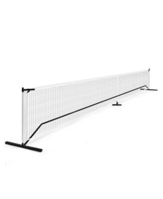 22 Feet Portable Pickleball Net Set System with Carry Bag for Indoor Outdoor Game