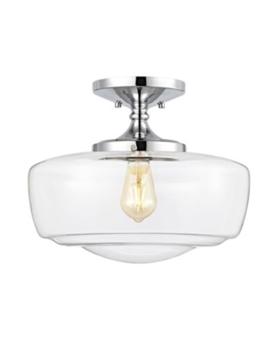 Светильник Jonathan Y Marfa 1-Light Modern Farmhouse Schoolhouse матовый стекло/металл LED
