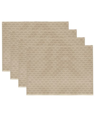 Lenox Olivia Polyester Set of 4 Placemat, 13" x 19"