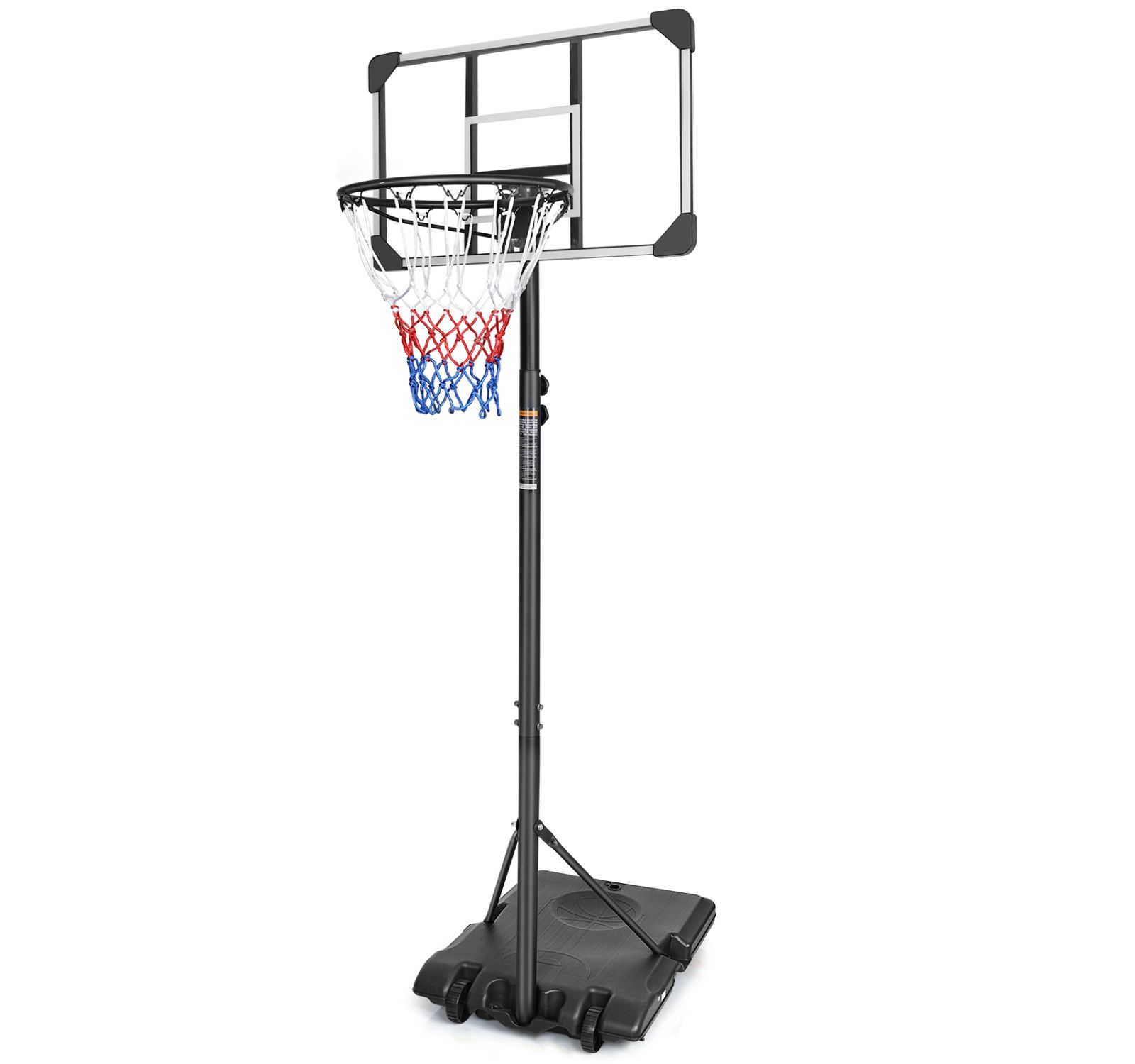 Streamdale Portable Basketball System with Adjustable Height
