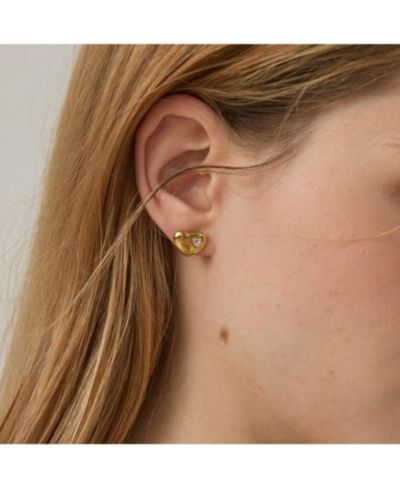 Joey Baby Ciara Heart Stud Earrings